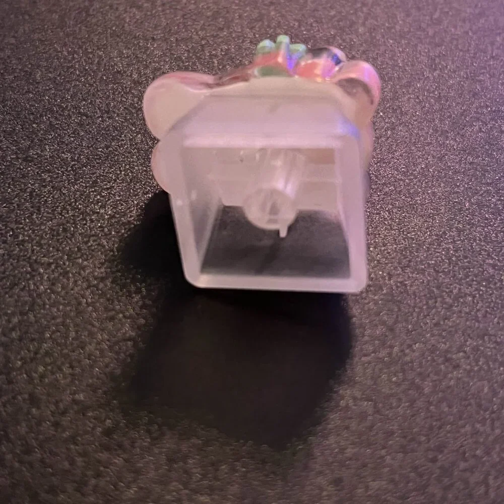 Cute Bunny with Strawberries Keycap OEM Mechanical Keyboard with Cross Axis